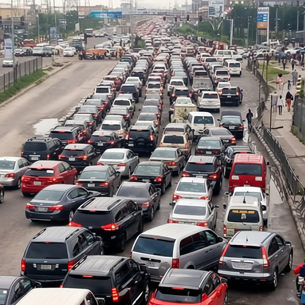 Lagos diverts traffic for road reconstruction at Anthony village